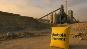 Feature Img for AMBUJACEM share price target HINDI